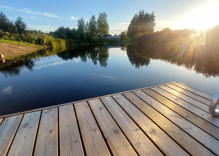 Mummola Neljaen Makuuhuoneen Asunto Laehellae Jokea Holiday home Simpele